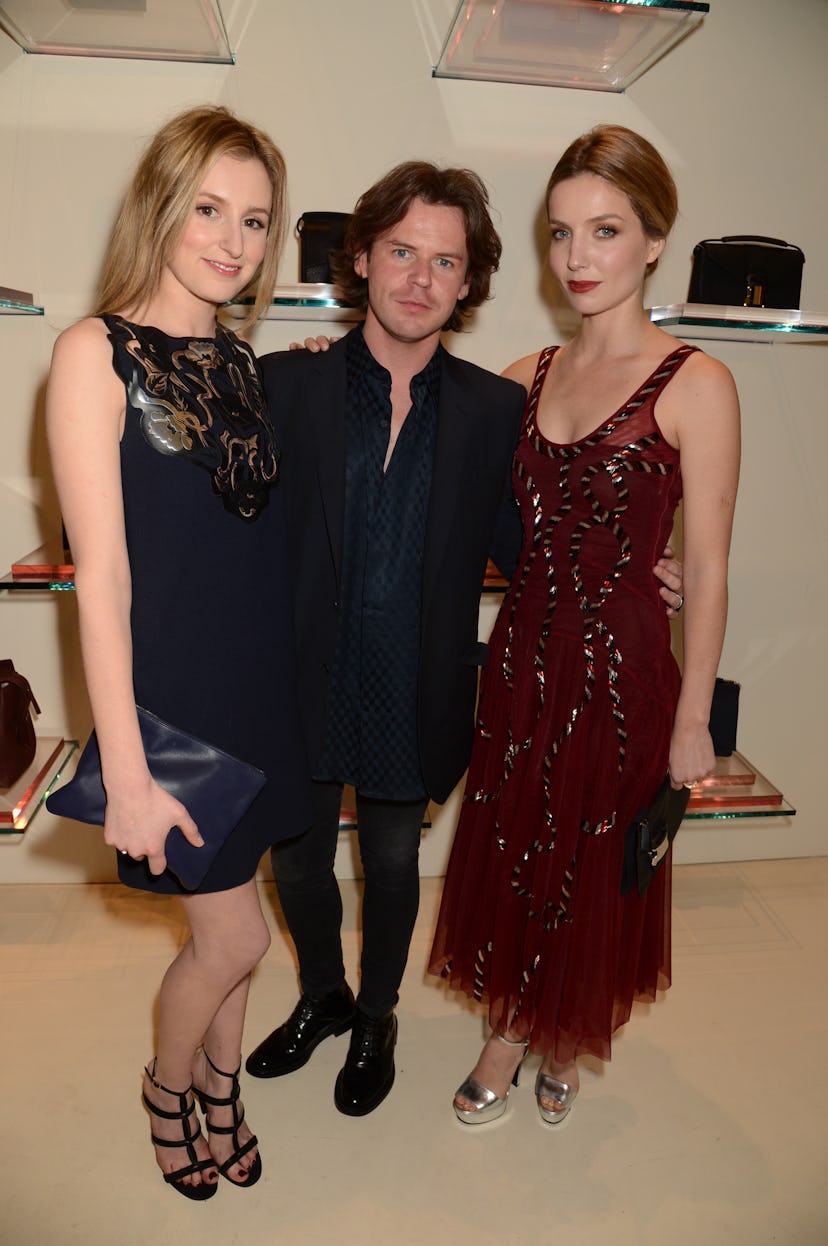 Laura Carmichael, Christopher Kane and Annabelle Wallis