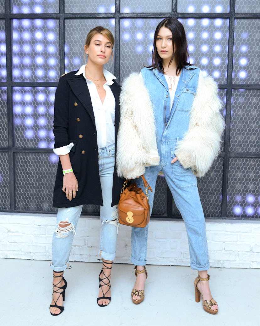 Hailey Baldwin and Bella Hadid