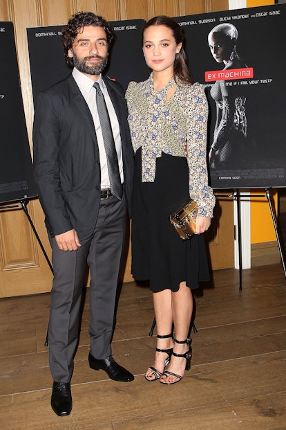 Alicia Vikander and Oscar Isaac