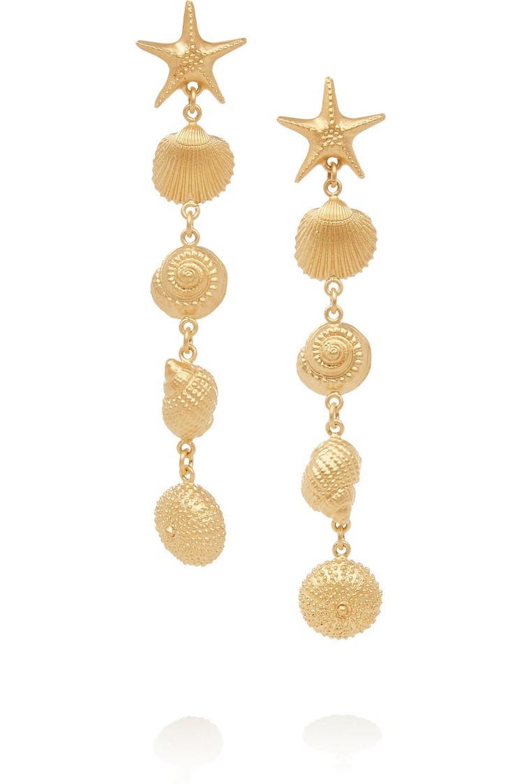 Valentino earrings, $645, NET-A-PORTER.COM