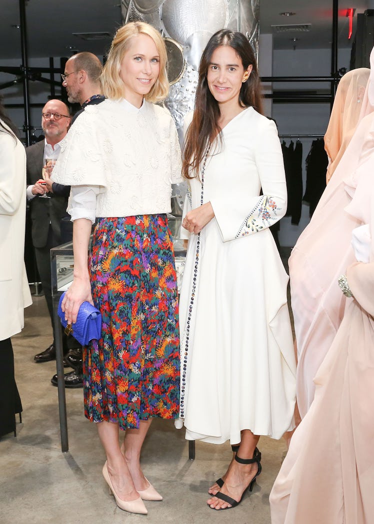 Indre Rockefeller and Ana Khouri