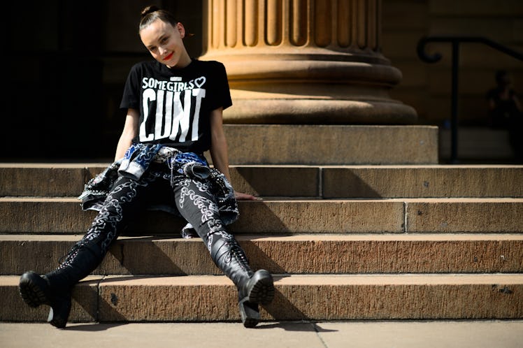 Mercedes Benz Fashion Week Australia Street Style Day 5