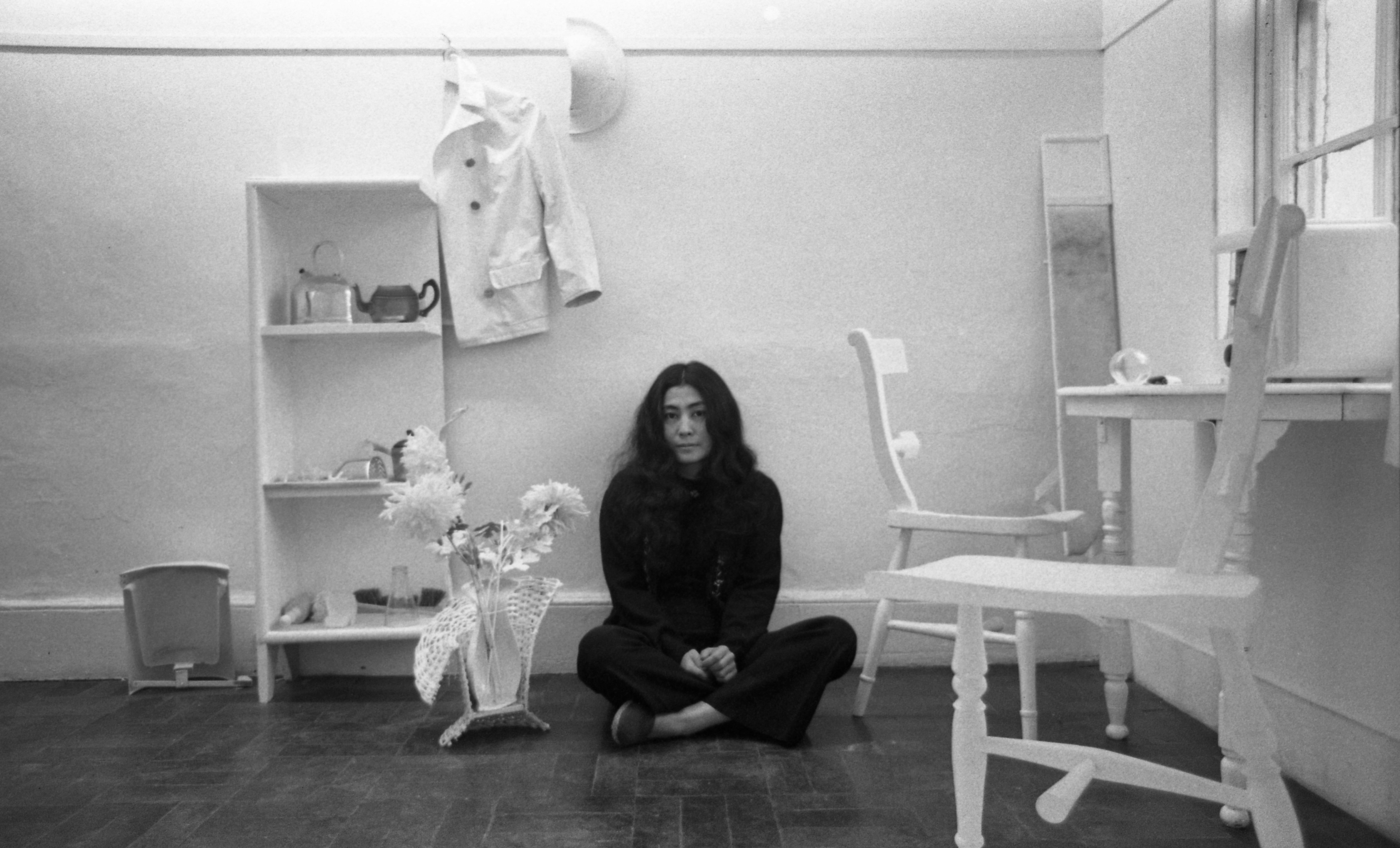 Yoko Ono on X: Cut Piece (2015) W Magazine  photo by  Pari Dukovic #YokoMoMA #SURRENDERTOPEACE  / X