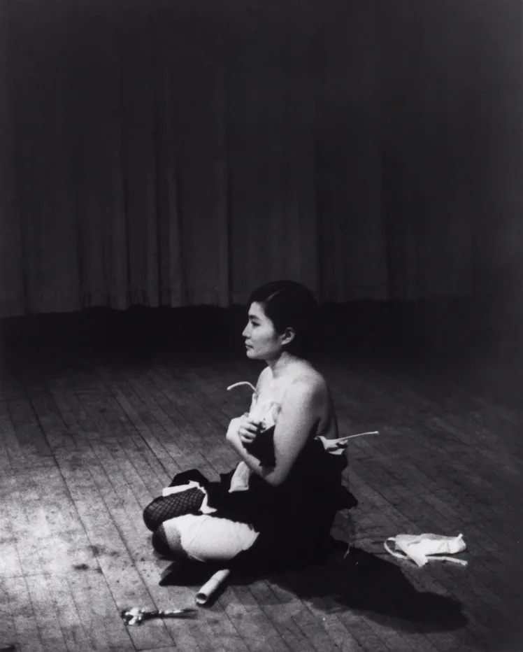 Yoko Ono s Cut Piece yoko-ono-s-cut-piece