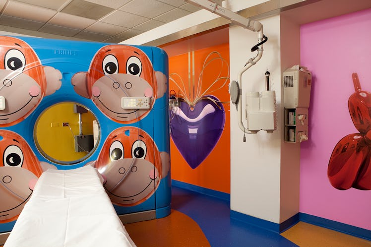 Jeff Koons at Advocate Children's Hospital