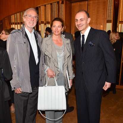 Renzo Piano, Milly Piano, and Luigi Maramotti