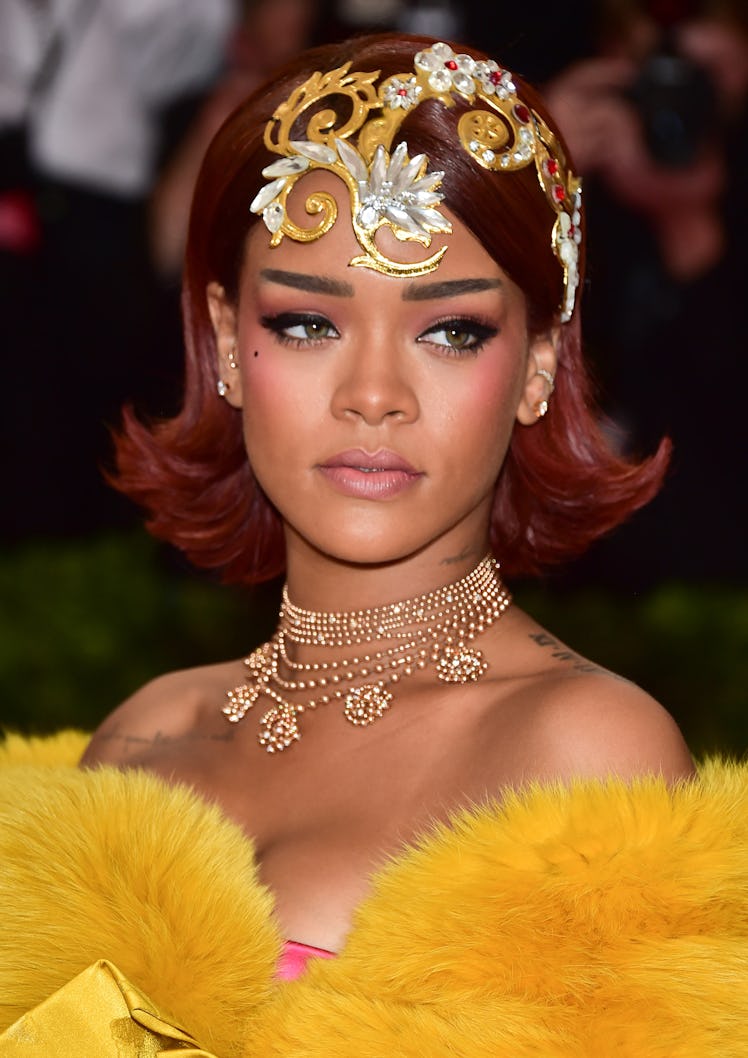 Rihanna's Met Ball Beauty