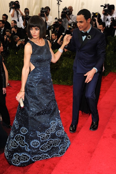 Katie Holmes in Zac Posen