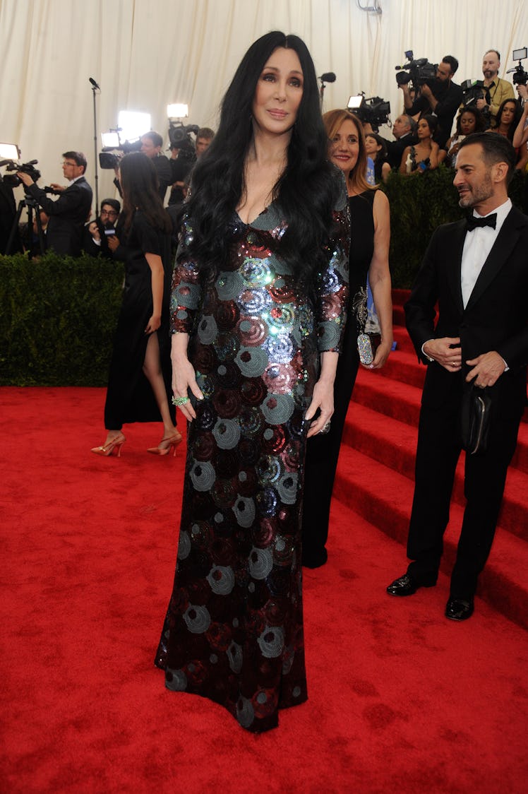 Cher in Marc Jacobs