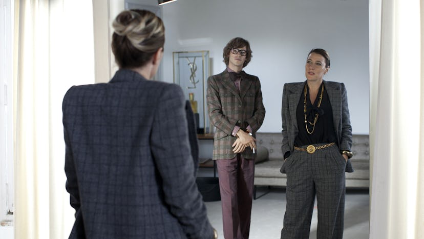 On Set Saint Laurent
