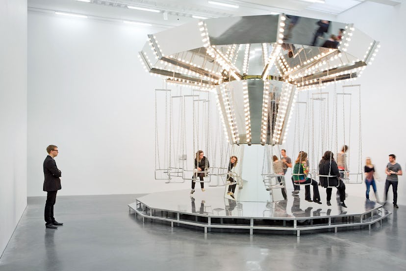 Carsten Höller’s Mirror Carousel
