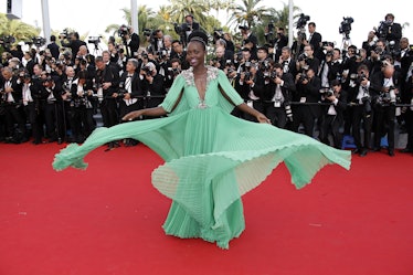 Cannes 2014: Louis Vuitton Leather Gown and Chanel's Sequined