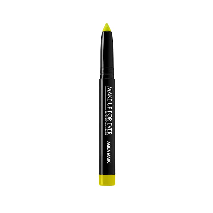 Make Up For Ever Aqua Matic Waterproof Glide-On Eye Shadow in Iridescent Lime Green