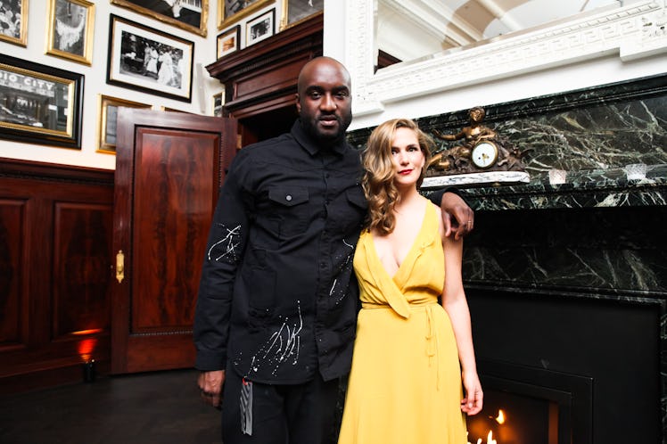 Virgil Abloh and Claire Distenfeld