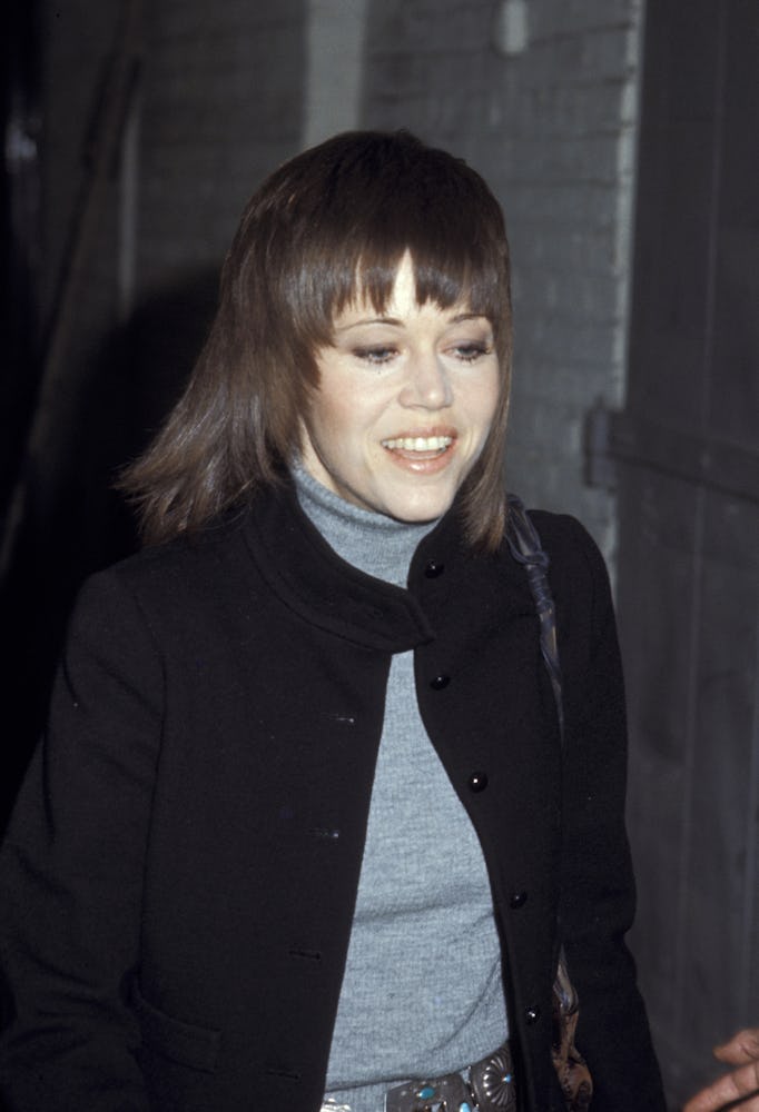 Brunette Jane Fonda in 1970