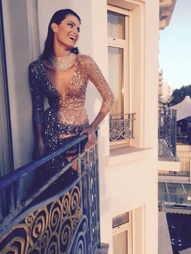 isabeli fontana golden globes dress Isabeli Fontana Goes to Cannes