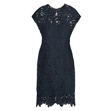 J.Crew collection scalloped guipure lace dress