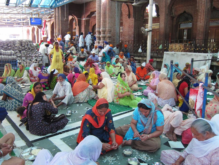 Golden Temple Kitchen Anndra Neen Annette and Phoebe Stephens India