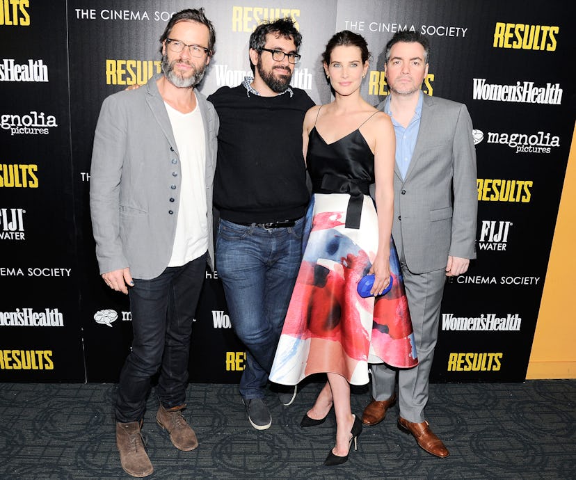Guy Pearce, Andrew Bujalksi, Cobie Smulders, and Kevin Corrigan