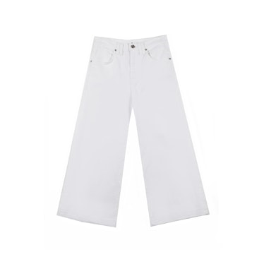 7 For All Mankind Culotte in Runway White