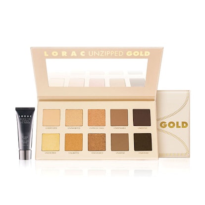 Lorac Unzipped Gold Shimmer & Matte Eye Shadow Palette