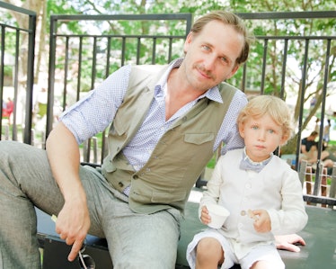 Josh Lucas and his son Noah