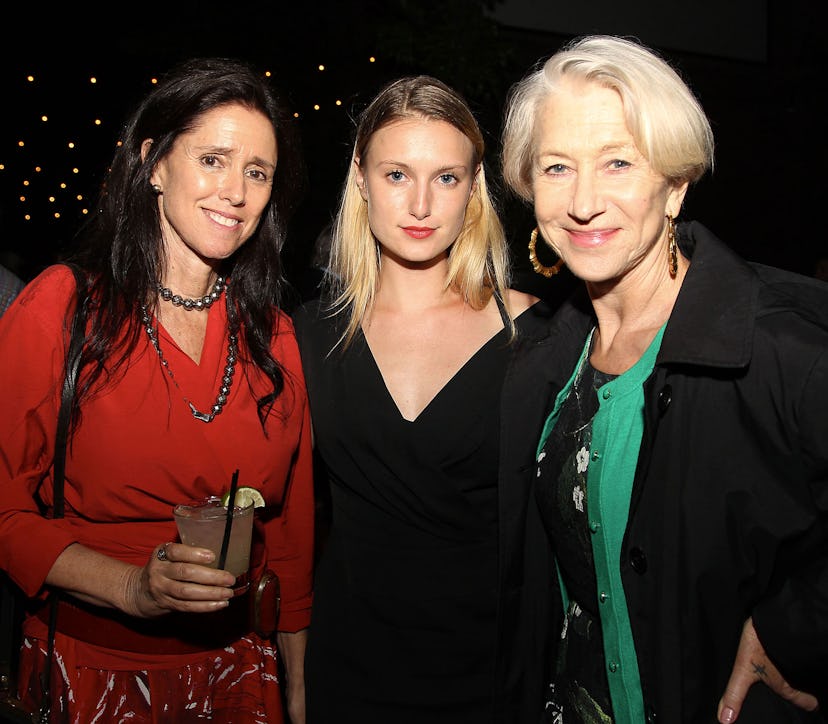 Julie Taymor, Lilly Englert and Helen Mirren