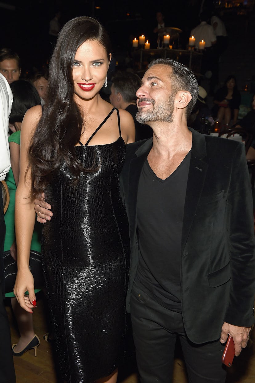 Adriana Lima and Marc Jacobs
