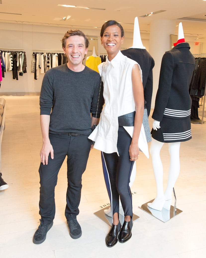Julien Dossena and Liya Kebede