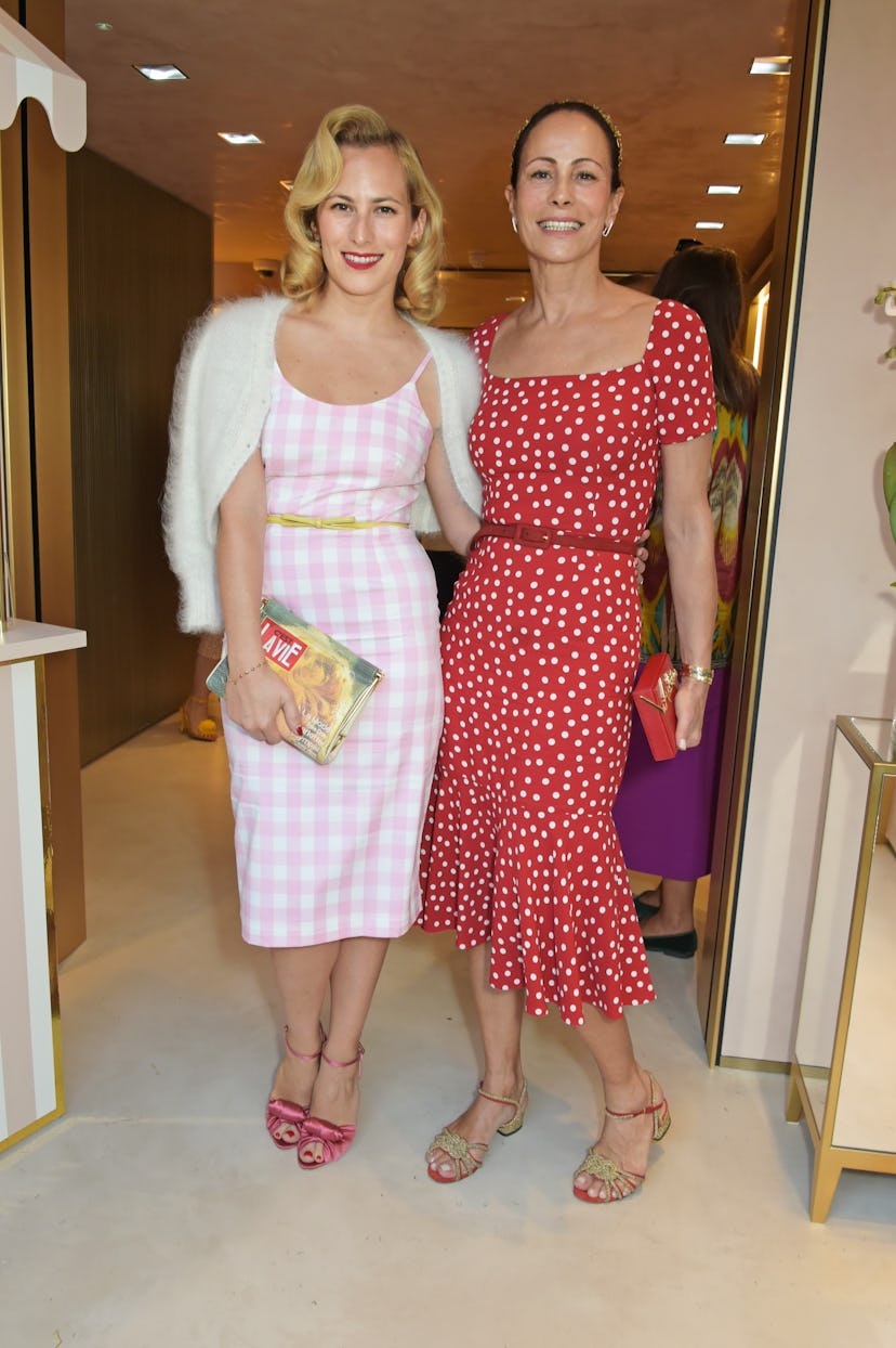 Charlotte Olympia and Andrea Dellal