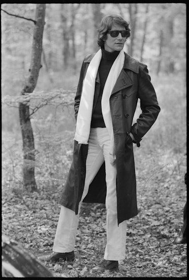Fashion designer Yves Saint Laurent, 1968.