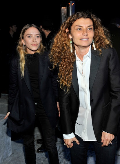Mary-Kate Olsen and Paola Russo