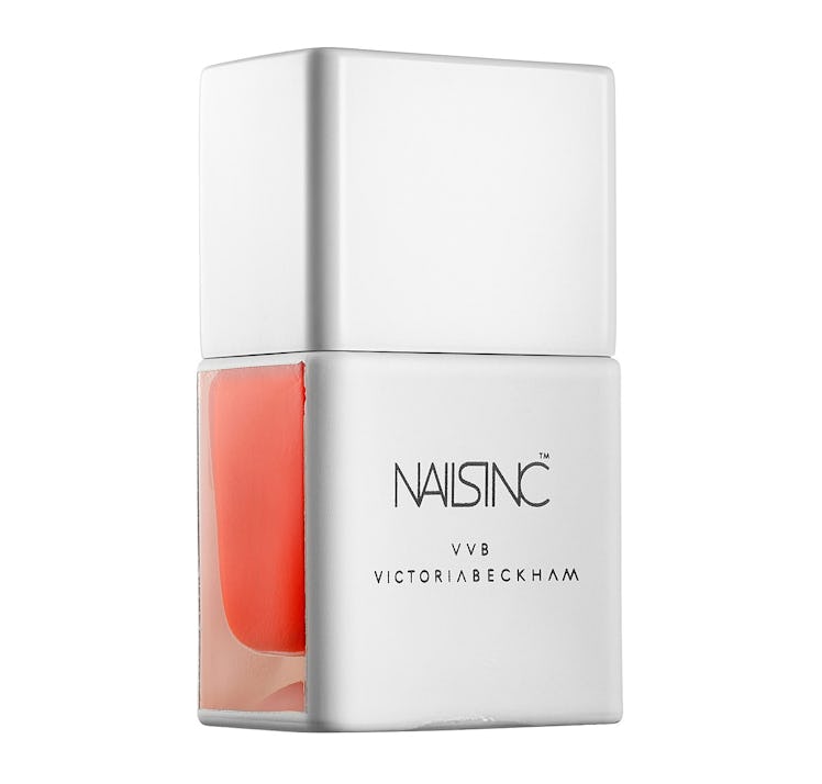 Victoria, Victoria Beckham x Nails Inc. nail polish in Judo Red