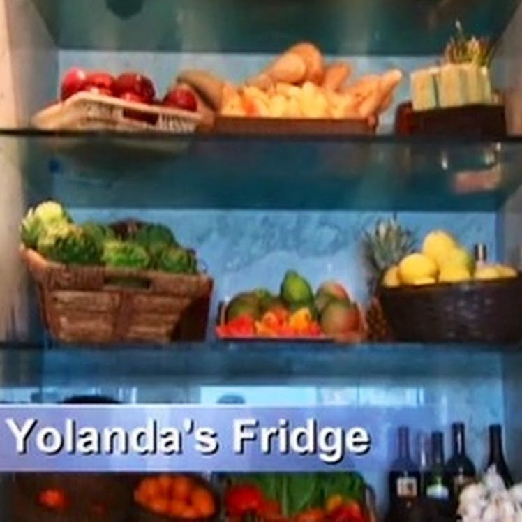 Yolanda Foster Fridge