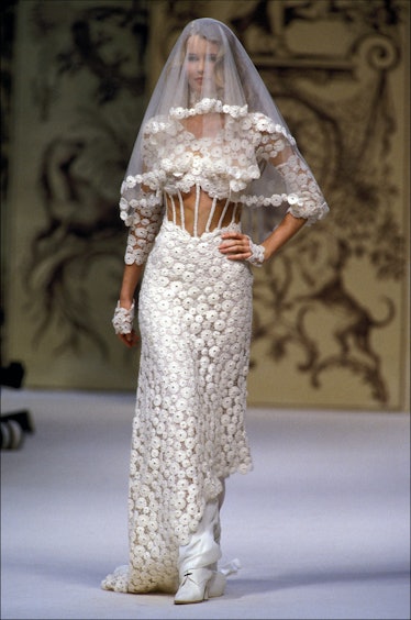 Chanel's Couture Brides Throughout History, From Margaret Qualley to Linda  Evangelista