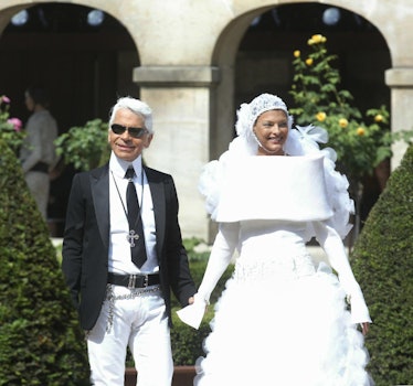 Chanel's Couture Brides Throughout History, From Margaret Qualley to Linda  Evangelista