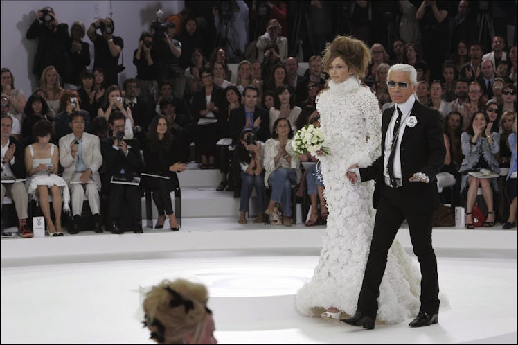 Karl Lagerfeld Chanel Couture Bride