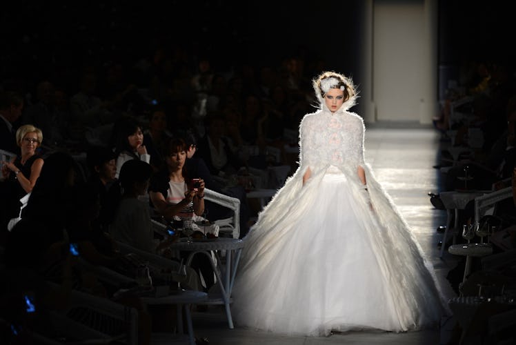 Karl Lagerfeld Chanel Couture Bride