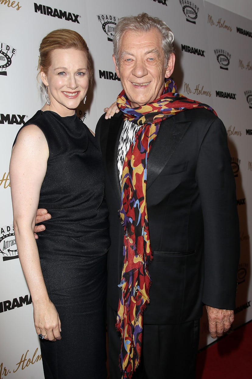 Laura Linney and Ian McKellen