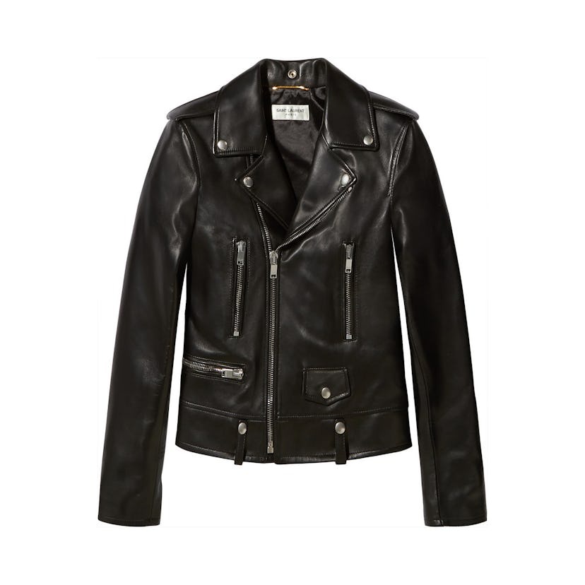 Saint Laurent leather jacket