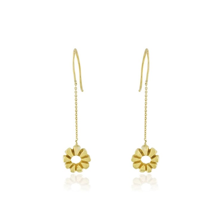 Elisa Solomon 18K gold earrings