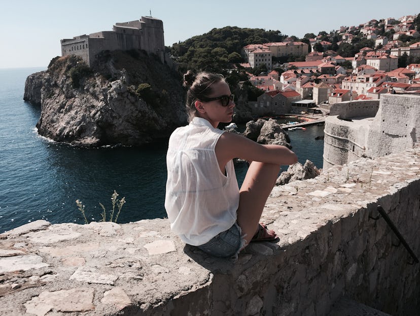 Model Mina Cvetkovic Hits Europe