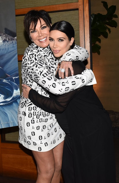 Kris Jenner and Kim Kardashian West