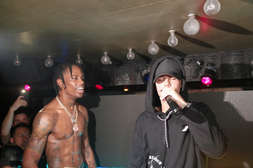 Travis Scott and Justin Bieber