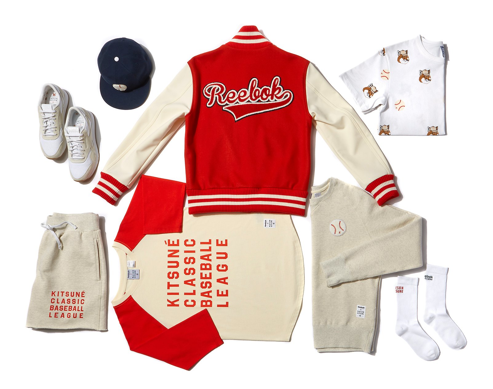 Reebok and Maison Kitsuné Play Ball