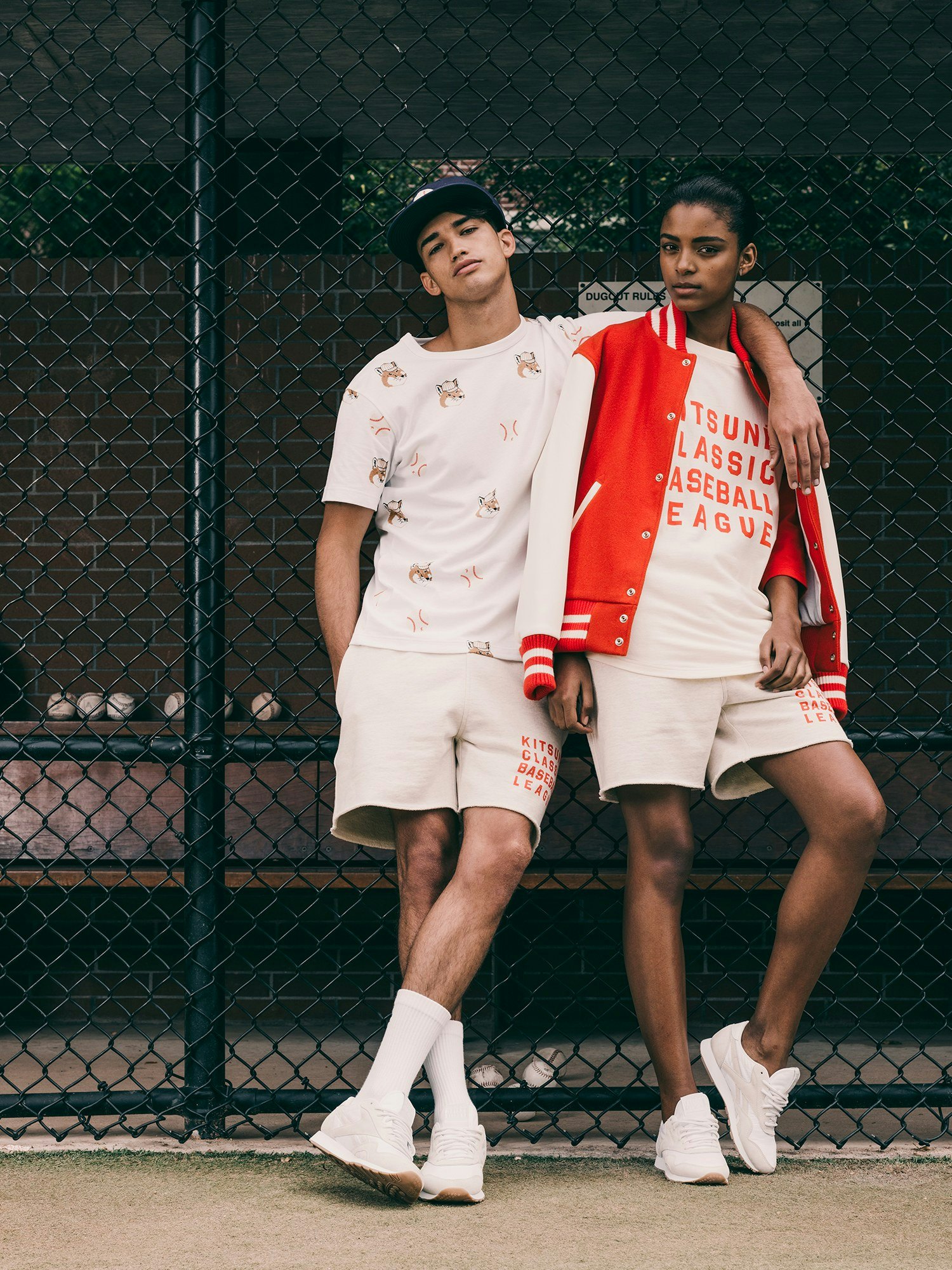 Reebok and Maison Kitsun Play Ball