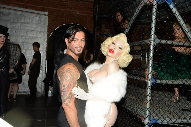 Roger Padilha and Amanda Lepore