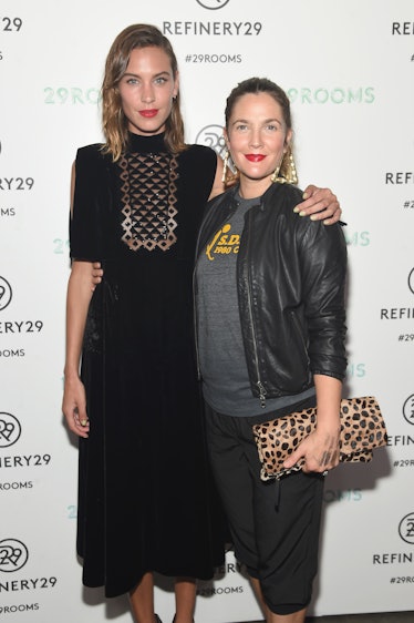 Alexa Chung and Drew Barrymore