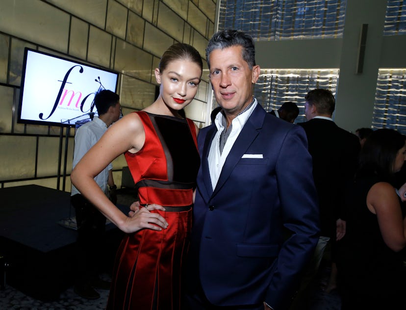 Gigi Hadid and Stefano Tonchi