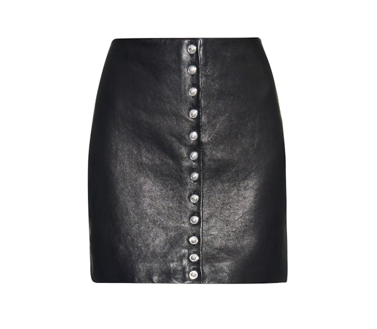 Versus leather skirt